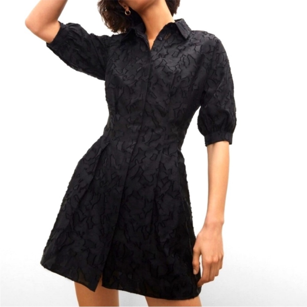 Club Monaco Sculptural Sleeve Dress